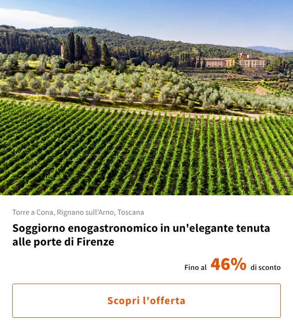 Soggiorno enogastronomico in un'elegante tenuta alle porte di Firenze