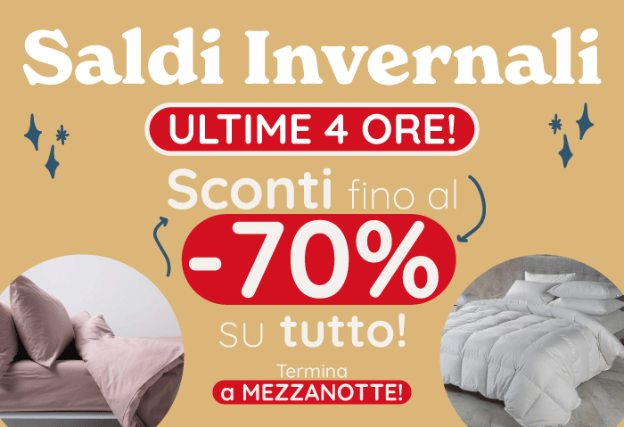 SALDI INVERNALI: ULTIME 4 ORE