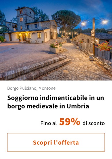 Soggiorno indimenticabile in un borgo medievale in Umbria