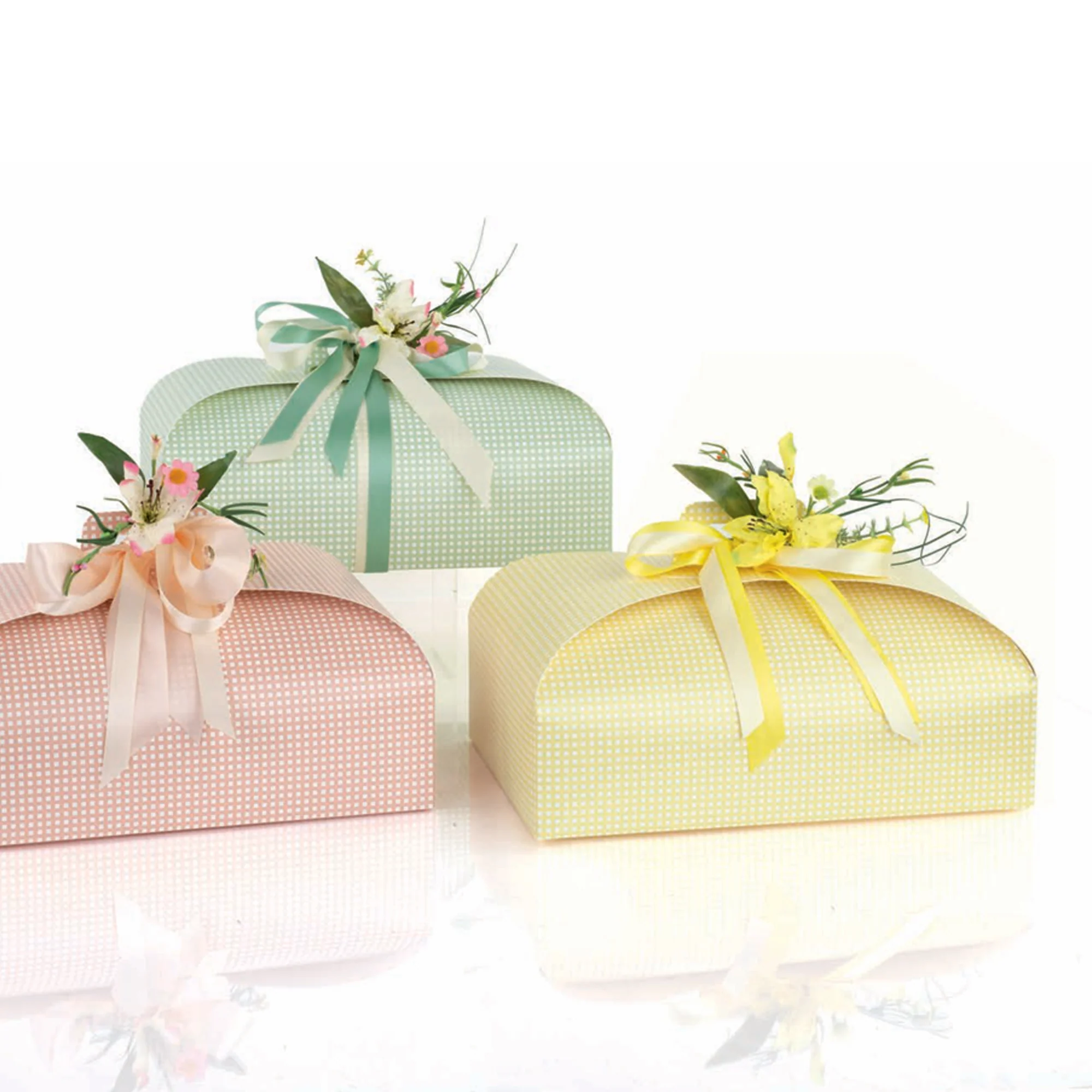 Image of 50 pz Scatola porta colomba a quadretti € 1,44 Cad + Iva