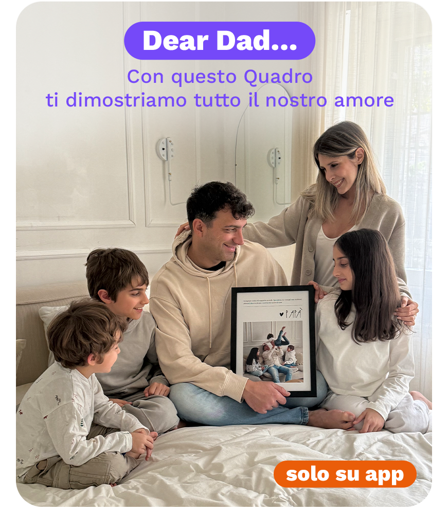 Nuovo Quadro Dear Dad, per dimostrare tutto il vostro amore al Papà