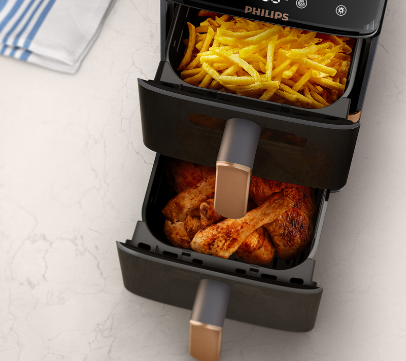 Occupa il 45% di spazio in meno sul piano di lavoro*​