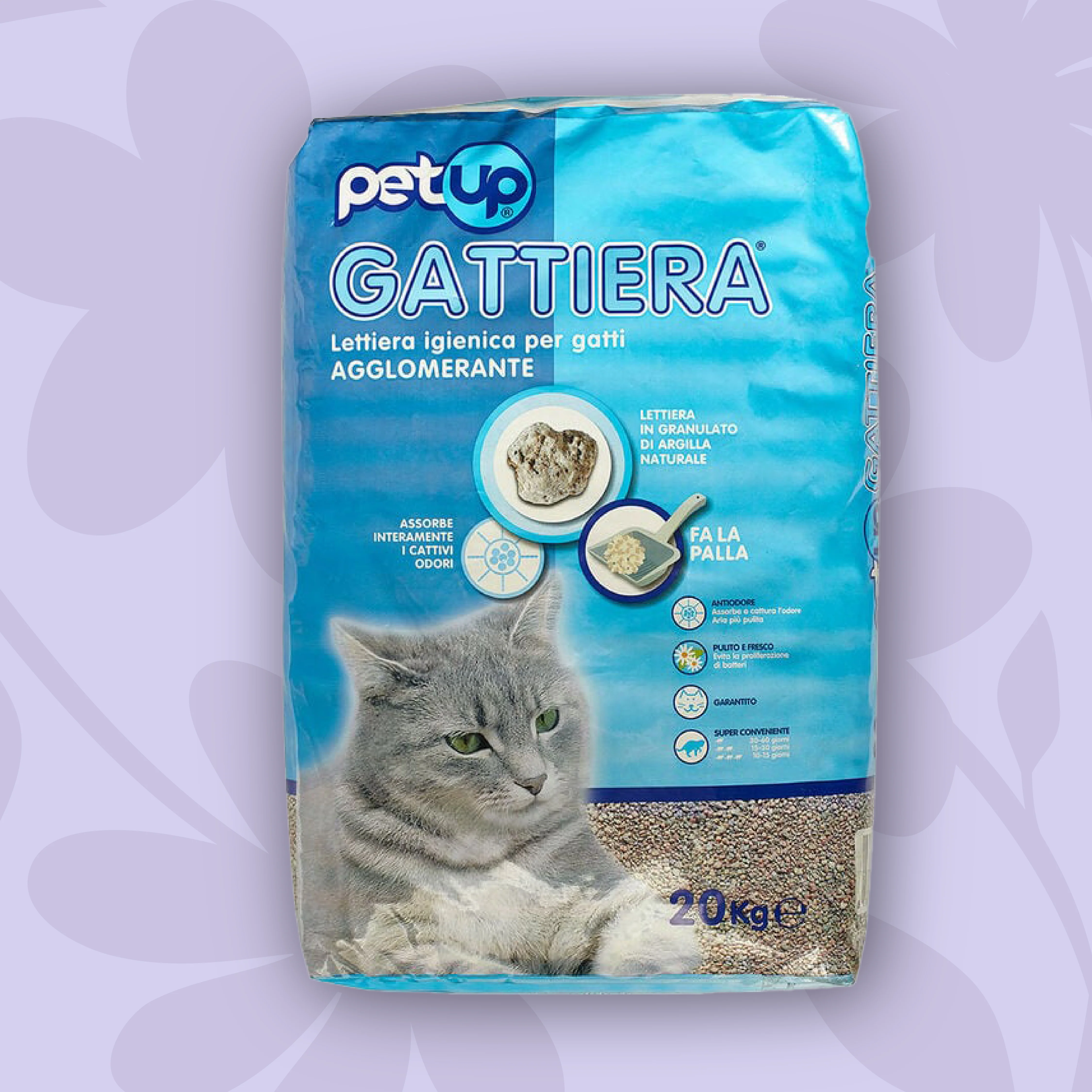 Image of Petup Lettiera gattiera agglomerante 20 kg