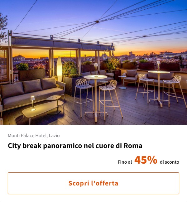 City break panoramico nel cuore di Roma