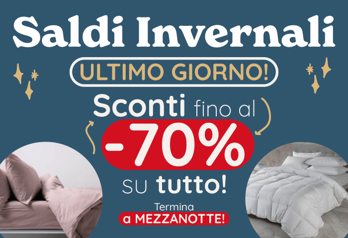SALDI INVERNALI: ULTIMO GIORNO