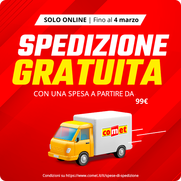 Spedizione gratuita