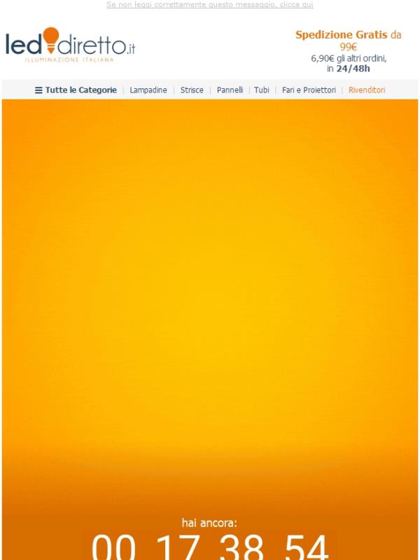 ⏰ ULTIME ORE 🔥 Sconto Extra -10% su TUTTO! Non perderlo