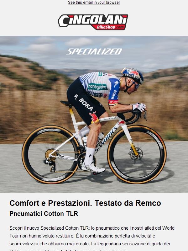 NUOVO Copertone Specialized Cotton TLR