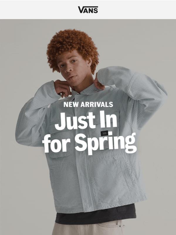 New arrivals for a new season