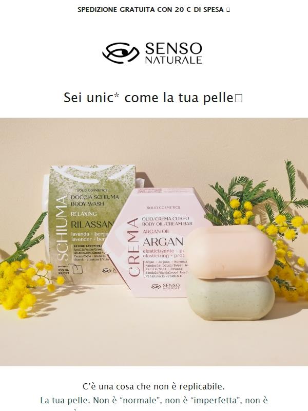 Sei unic* come la tua pelle ✨ -15% nel carrello