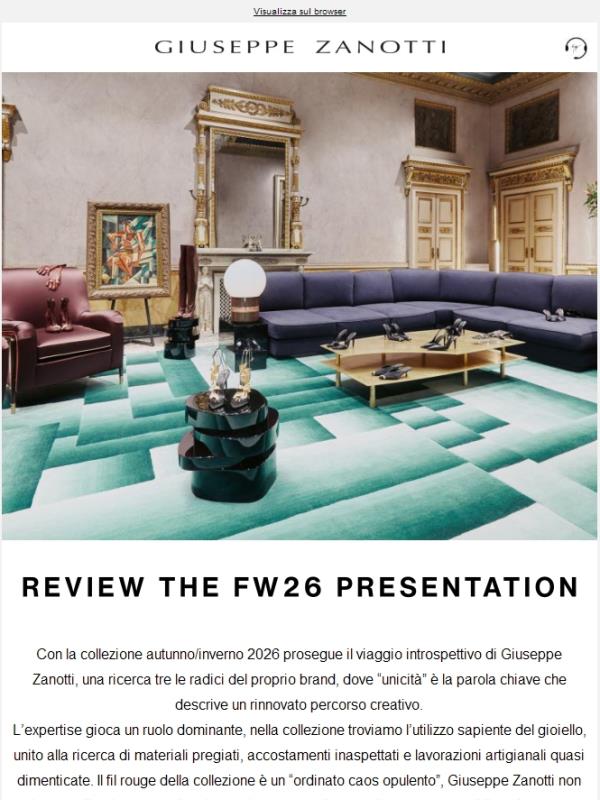 Review the FW26 Presentation