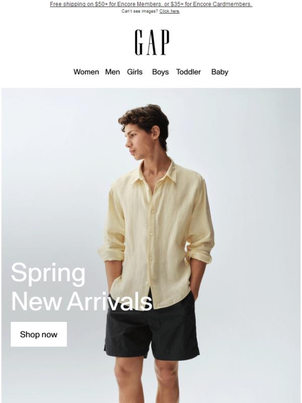 You get an extra 30% off spring must-haves