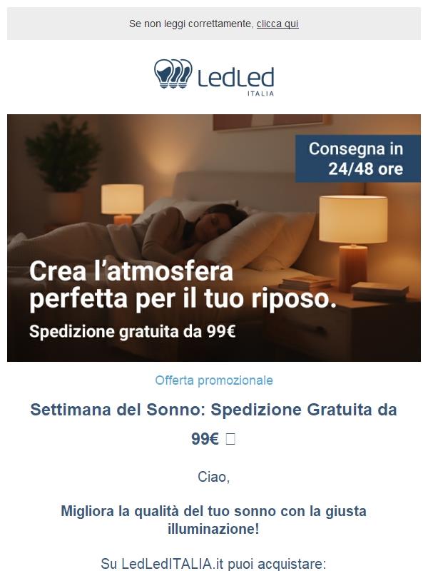 ! Dormi meglio con la giusta luce! 💤