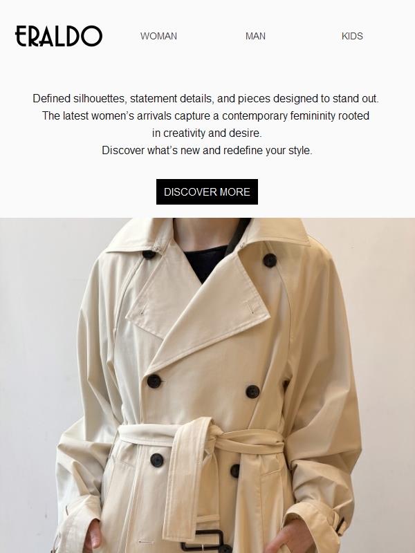 New for her: designed for now