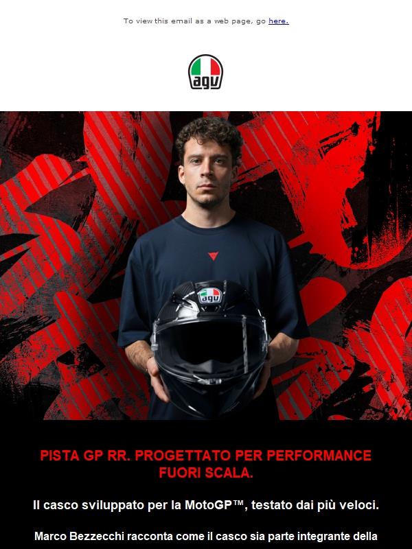 Designed for the Fastest. Il casco della MotoGP™.