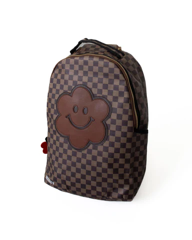 Zaino BECOZY Checked Brown Canta