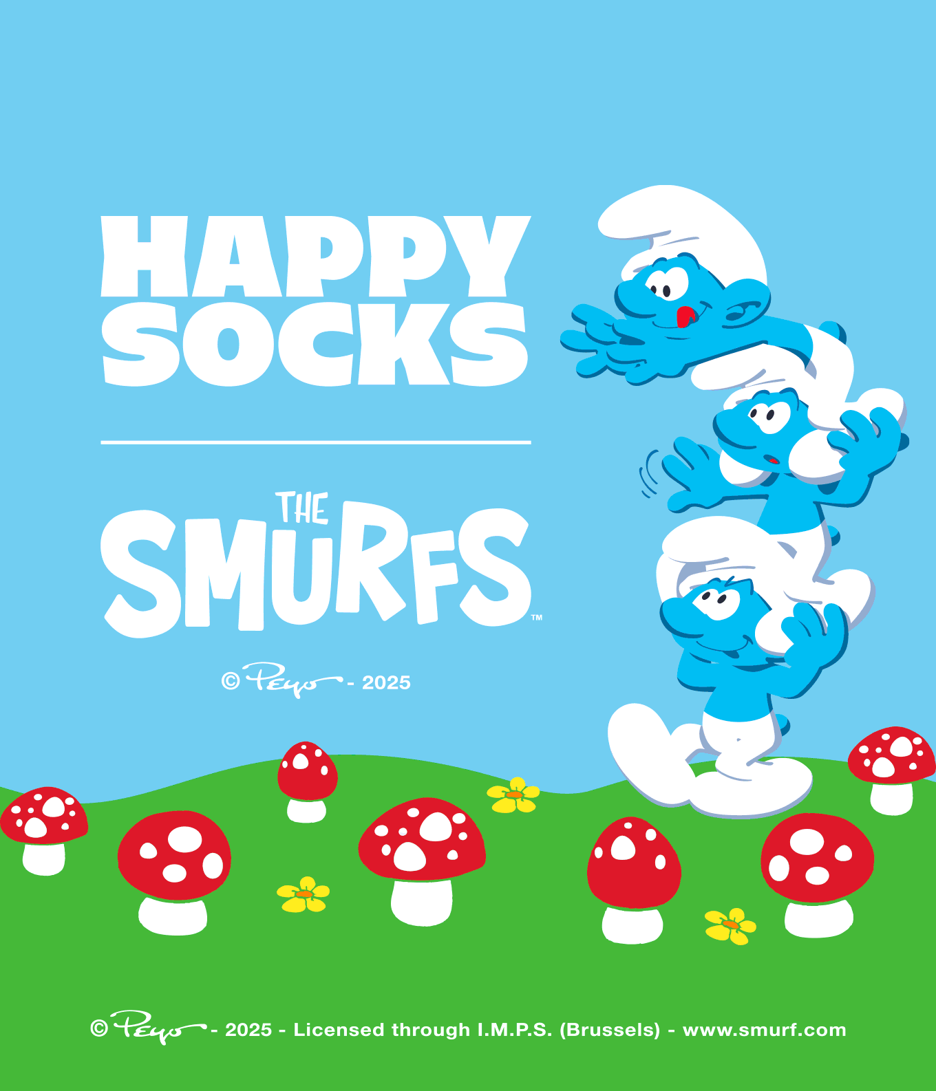 Happy Socks x The Smurfs