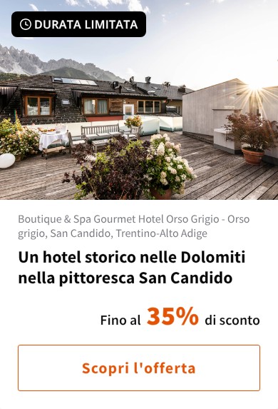 Un hotel storico nelle Dolomiti nella pittoresca San Candido