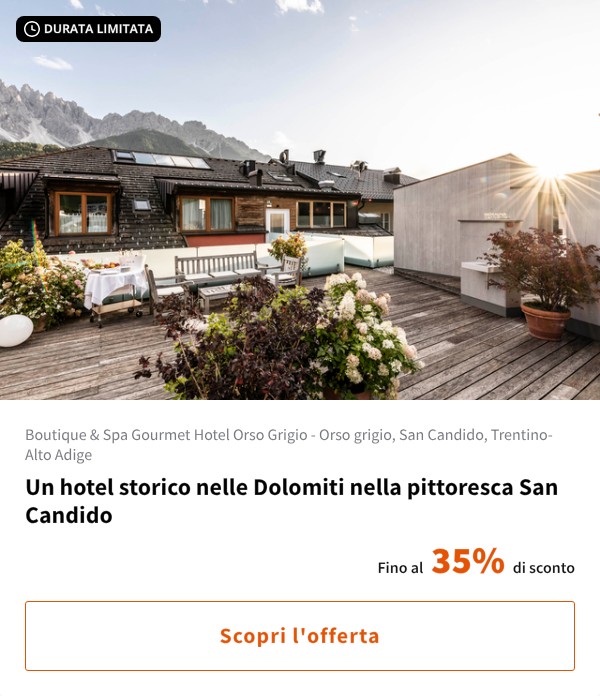 Un hotel storico nelle Dolomiti nella pittoresca San Candido