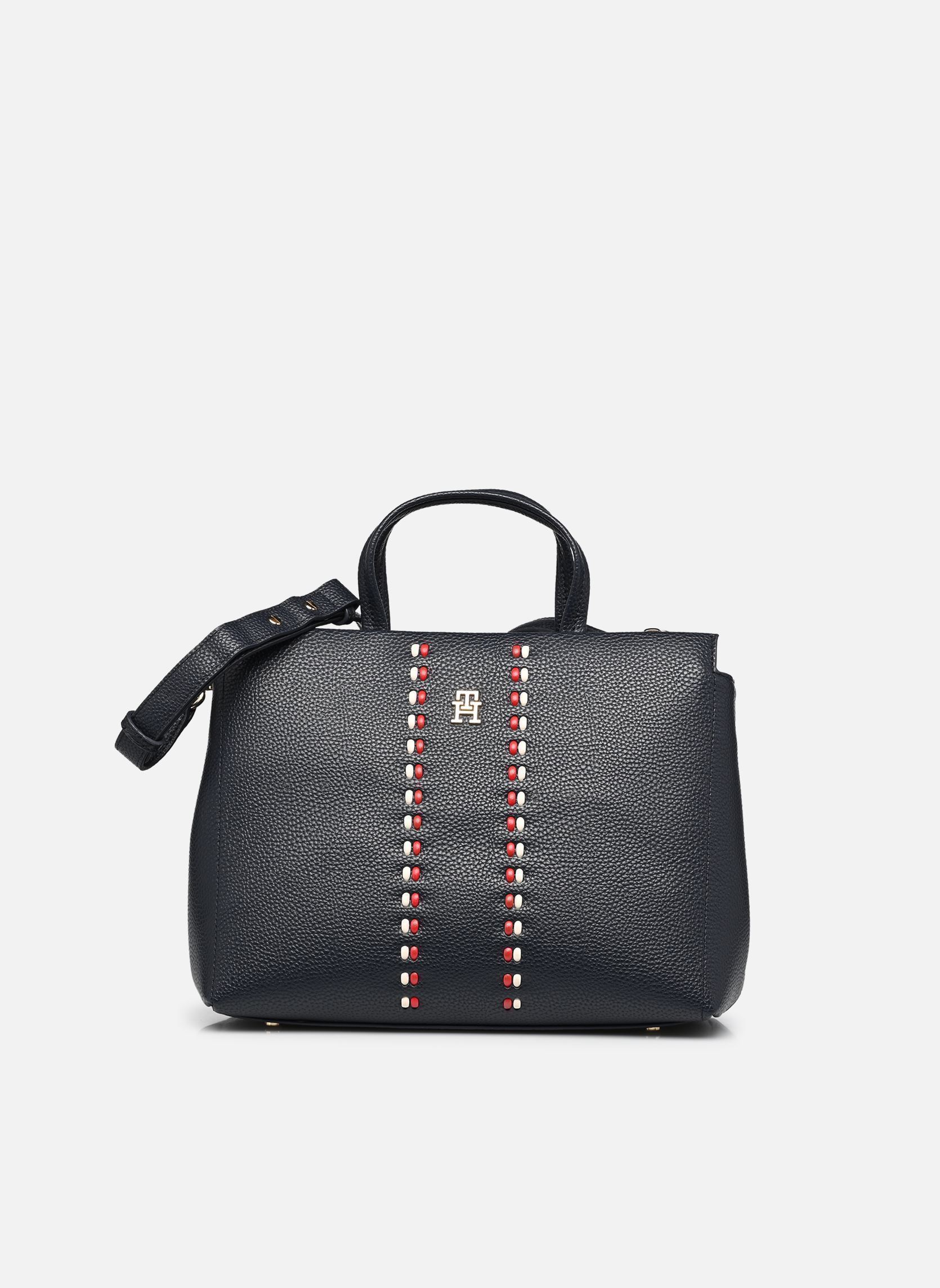 Tommy Hilfiger Borse a mano TH TIMELESS SATCHEL NEW donna blu