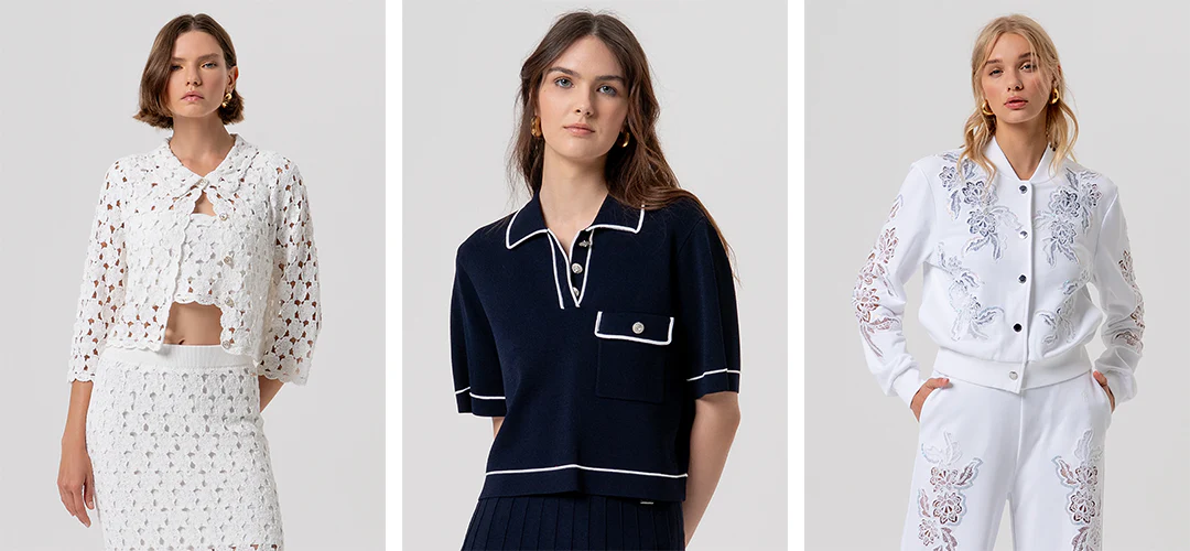 Scopri l’irresistibile eleganza del blue and white - FRACOMINA