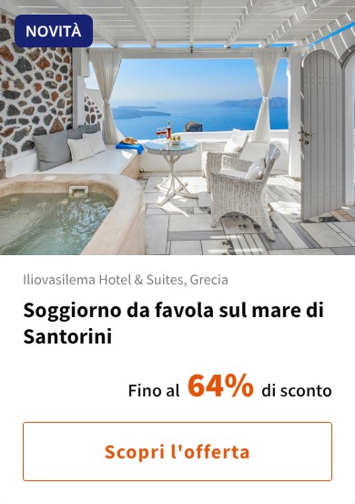 Soggiorno da favola sul mare di Santorini