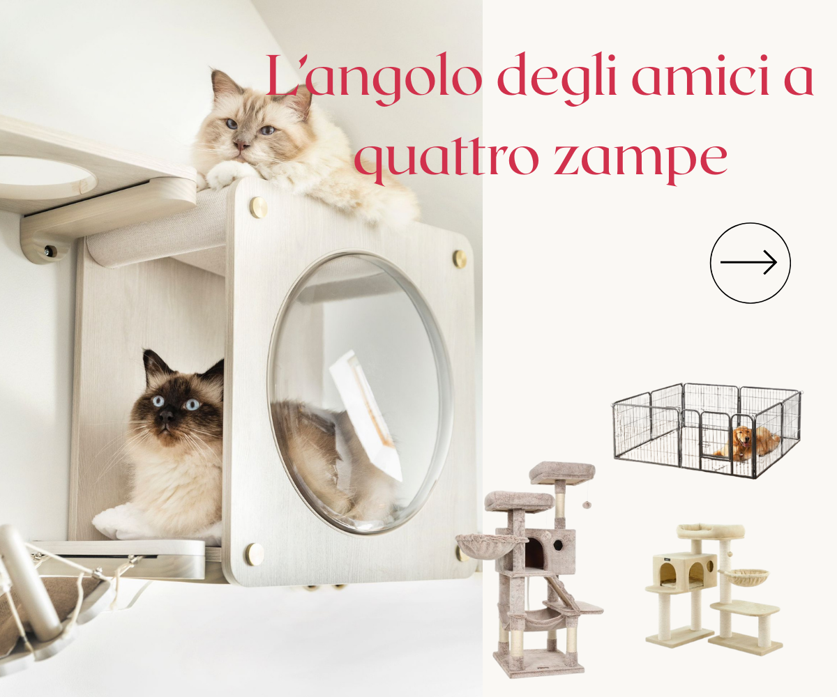 L’angolo degli amici a quattro zampe