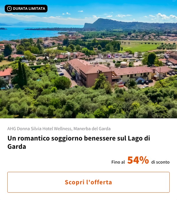 Un romantico soggiorno benessere sul Lago di Garda