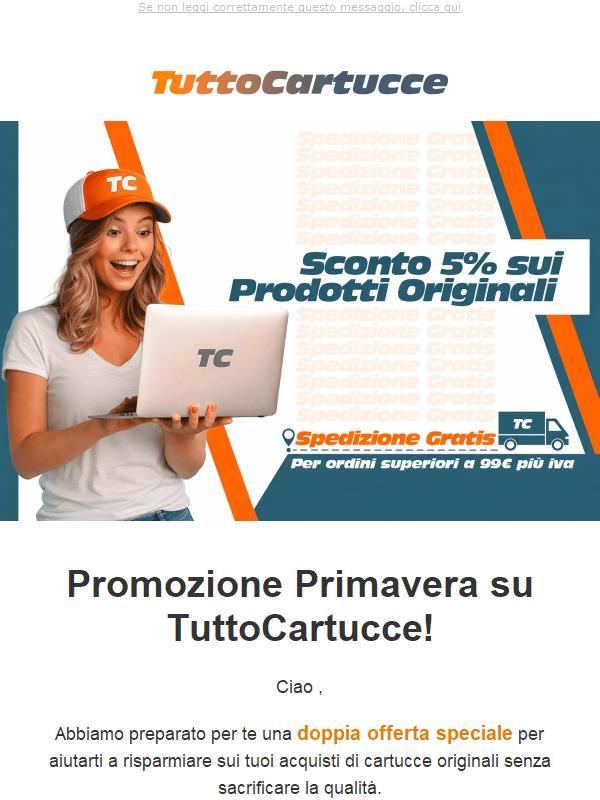 🌸 -5% sull'originale + spedizione inclusa: solo fino all'11 Marzo