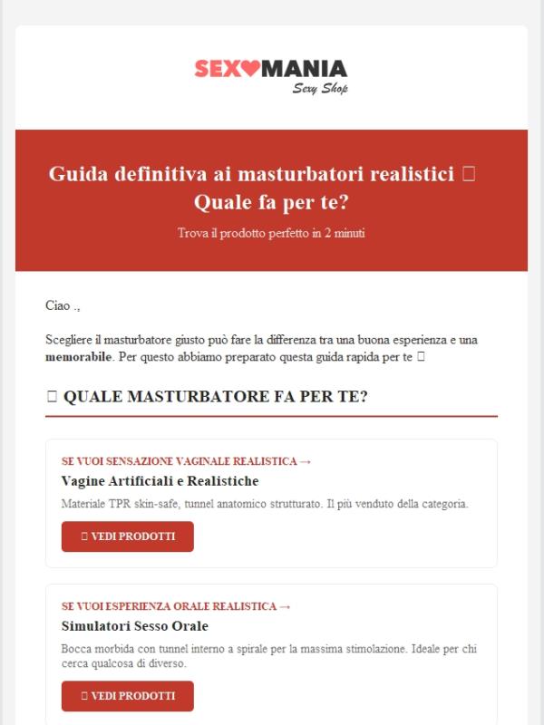 "Guida definitiva ai masturbatori realistici: quale fa per te? 🤔"