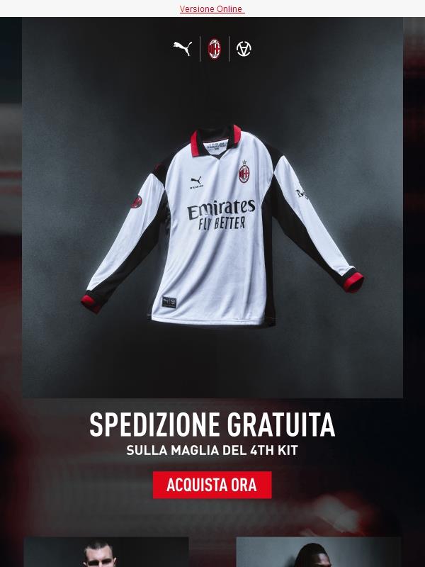 Spedizione gratuita sulla maglia del 4th kit