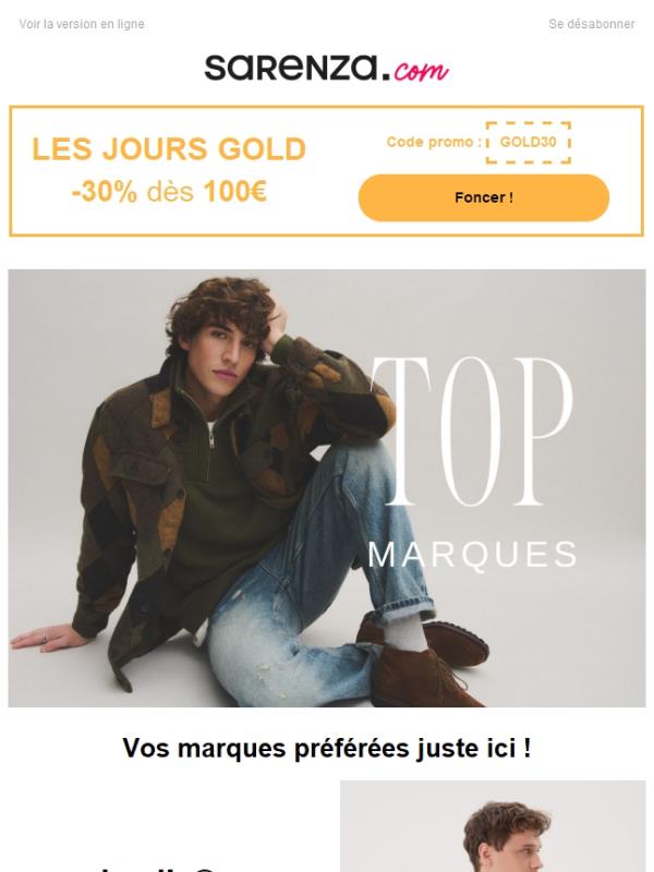 Levi's®, Asics, Tommy Hilfiger... le meilleur des marques juste ici ! 🔥