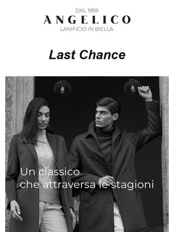 LAST CHANCE | Cappotti -50% ❄️