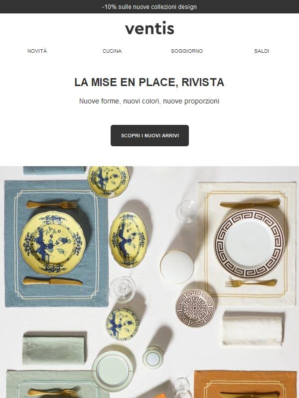 La tavola, in una nuova luce