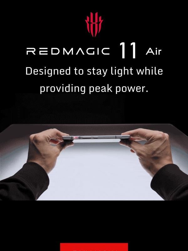 💎REDMAGIC 11 Air: Designed to Be Different