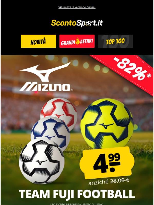 ⚽ Pallone da calcio Mizuno Fuji – SOLO 4,99 €