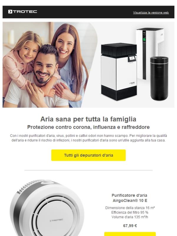 ⭐ Aria sana per tutta la famiglia