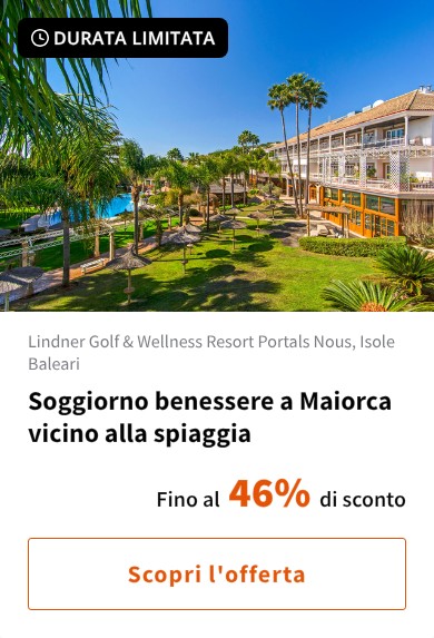 Soggiorno benessere a Maiorca vicino alla spiaggia