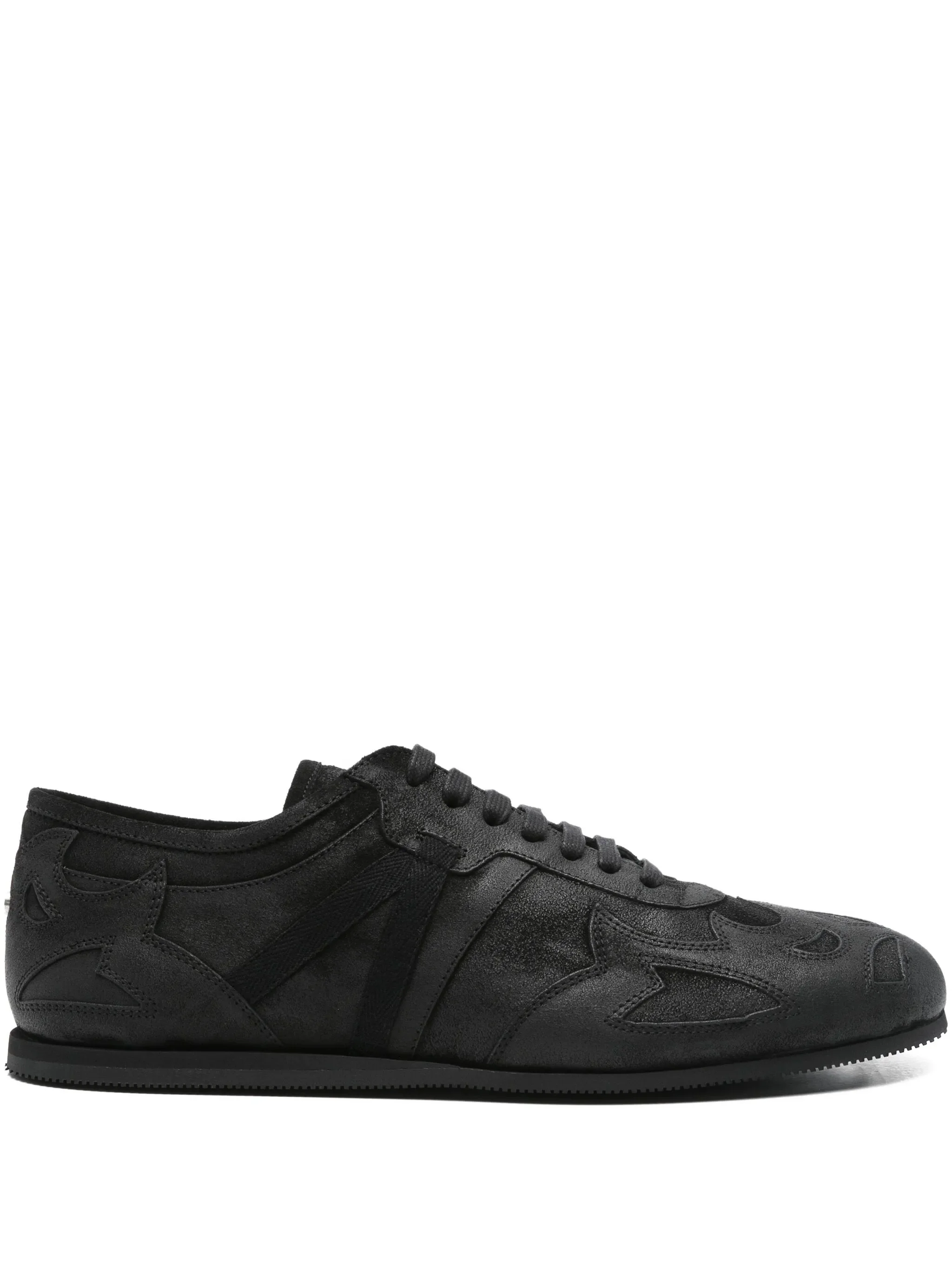 Image of Ann Demeulemeester Leather Sneakers