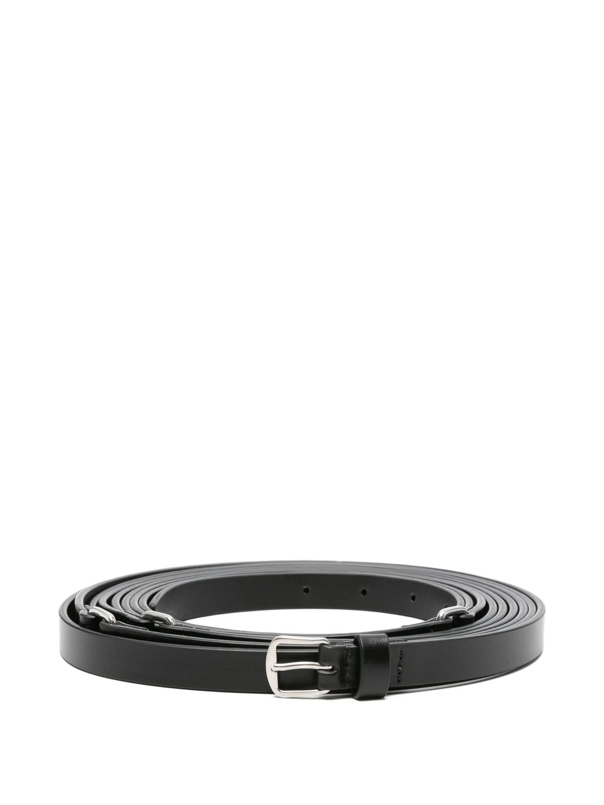 Image of Ann Demeulemeester Straight-hem Leather Belt