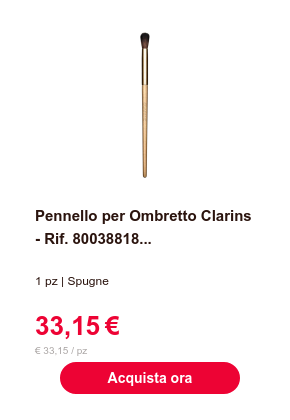 Il nostro consiglio di prodotto personalizzato per voi