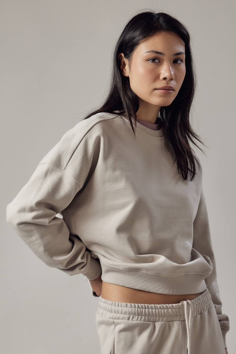 Felpa Girocollo Loose Fit