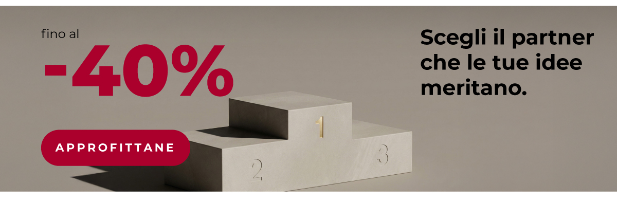 Fino al -40% su moltissimi prodotti