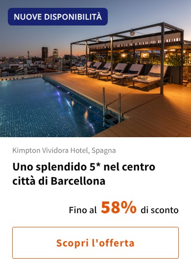 Uno splendido 5* nel centro città di Barcellona