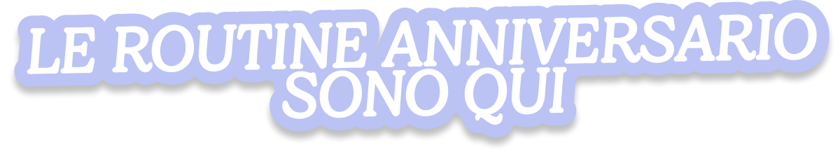 an image of a blue and white sign that says le bouttine anniversary song ou