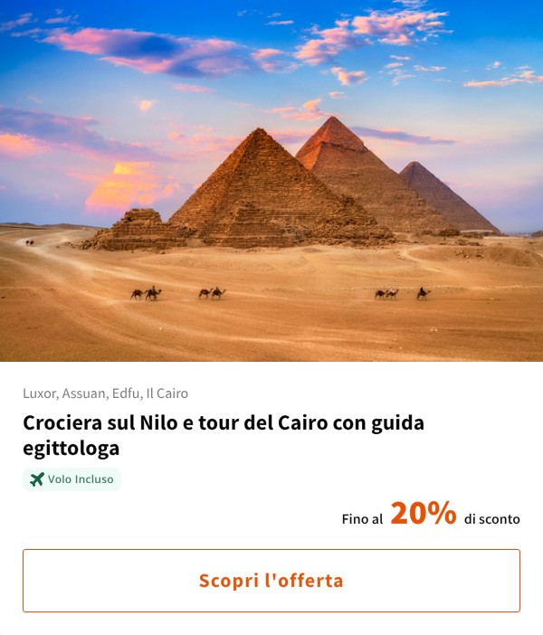 Crociera sul Nilo e tour del Cairo con guida egittologa