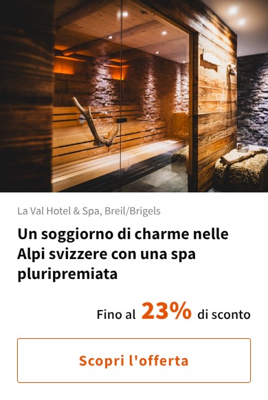 Un soggiorno di charme nelle Alpi svizzere con una spa pluripremiata