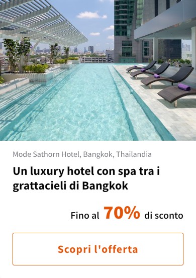 Un luxury hotel con spa tra i grattacieli di Bangkok