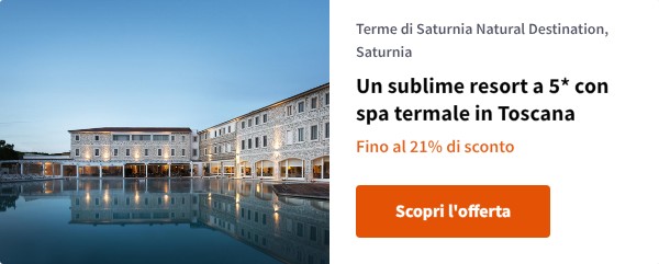 Un sublime resort a 5* con spa termale in Toscana