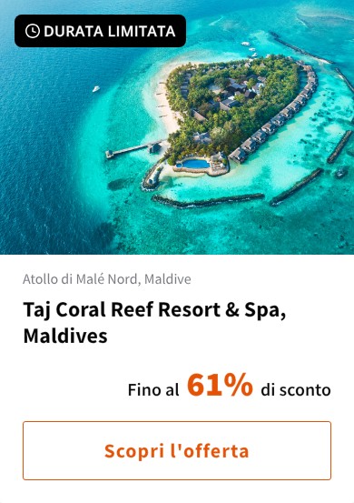 Taj Coral Reef Resort &amp; Spa, Maldives